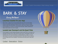 Tablet Screenshot of barkandstay.com